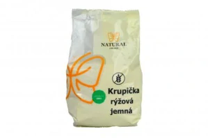 Bezlepková Krupička rýžová jemná - Natural 500g