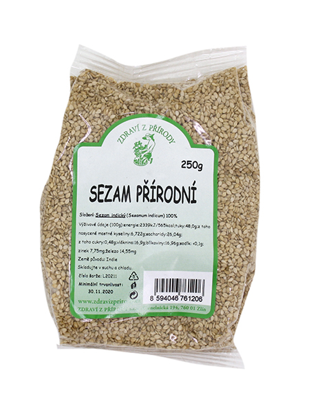 Sezam přírodní 250g Jedek
