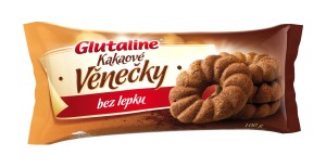 Bezlepkové věnečky kakao 100g Glutaline