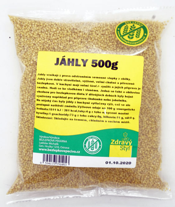 Jáhly loupané 500g