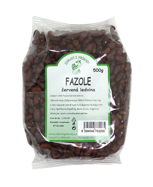Fazole červená ledvinka 500g 