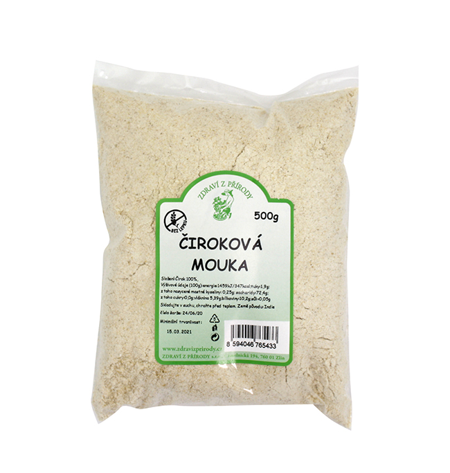Bez lepku Mouka čiroková 500g