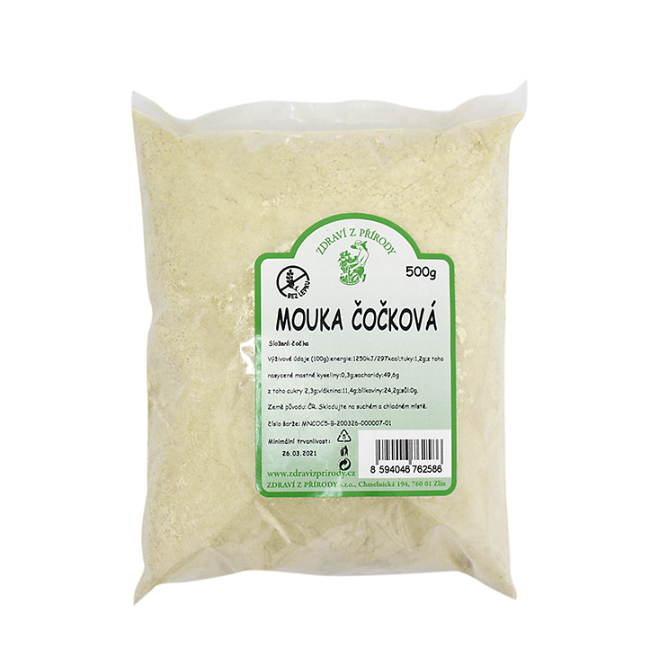 Bez lepku Čočková  mouka 500g 