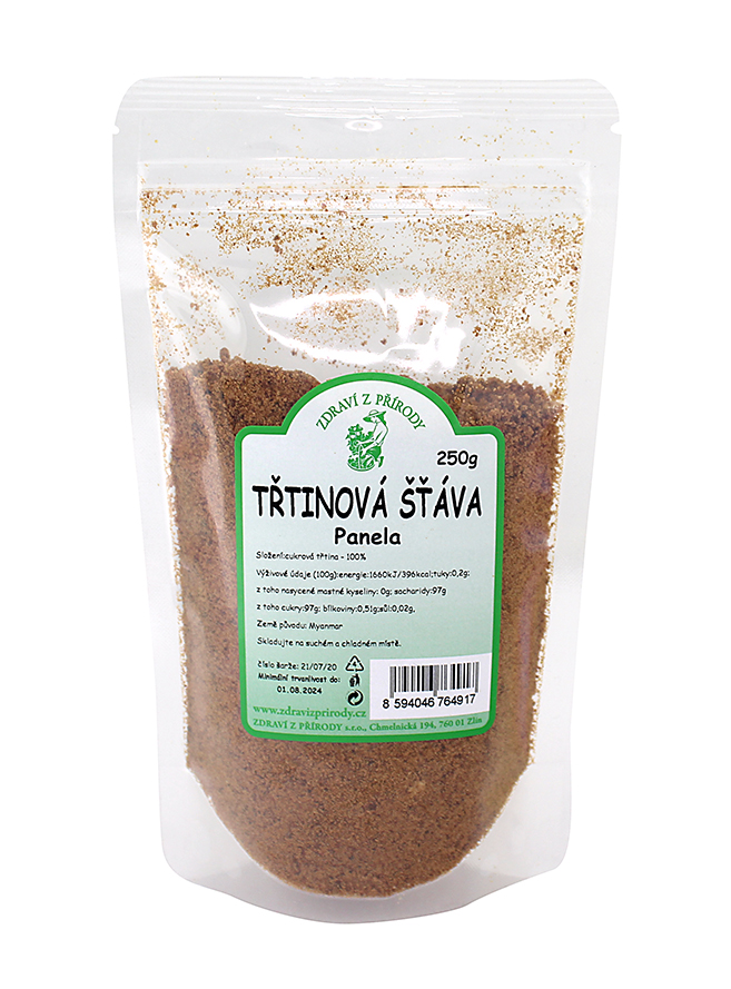 Třtinová šťáva Panela 250g