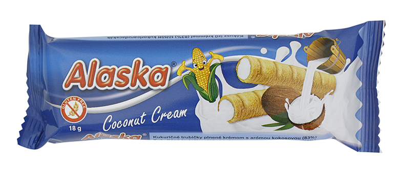 Alaska kokosová 18g bezlepková